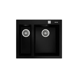 Keittiöallas Teka FORSQUARE 590 TG 590x500 mm tegranit musta