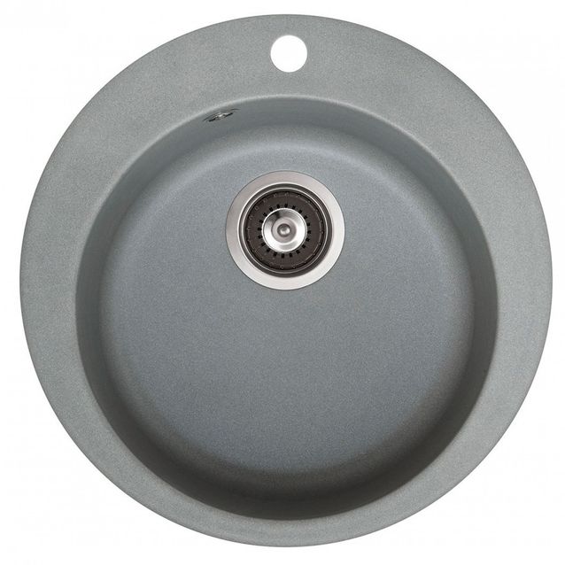 Keittiöallas Otsoson Teno pyöreä 505 harmaa