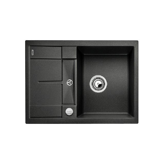 Keittiöallas Blanco Metra 45 S Compact 680x500 mm Silgranit antrasiitti