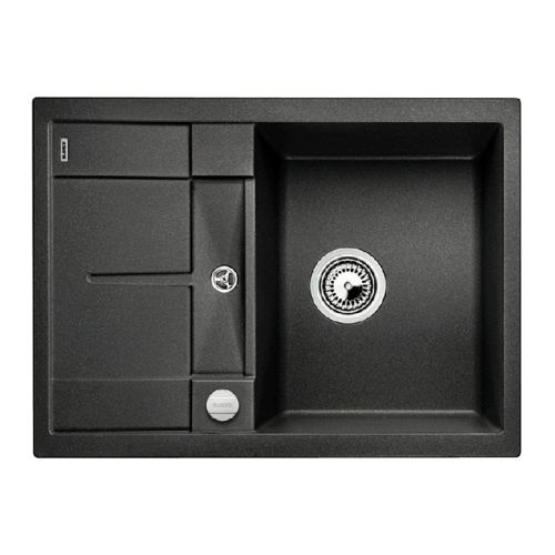 Keittiöallas Blanco Metra 45 S Compact 680x500 mm Silgranit antrasiitti