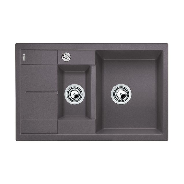 Keittiöallas Blanco Metra 6 S Compact 780x500 mm Silgranit kallionharmaa