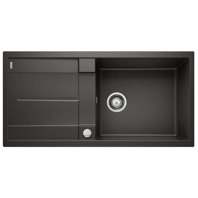 Keittiöallas Blanco Metra 6 S XL, 1000x500mm, silgranit, mattamusta