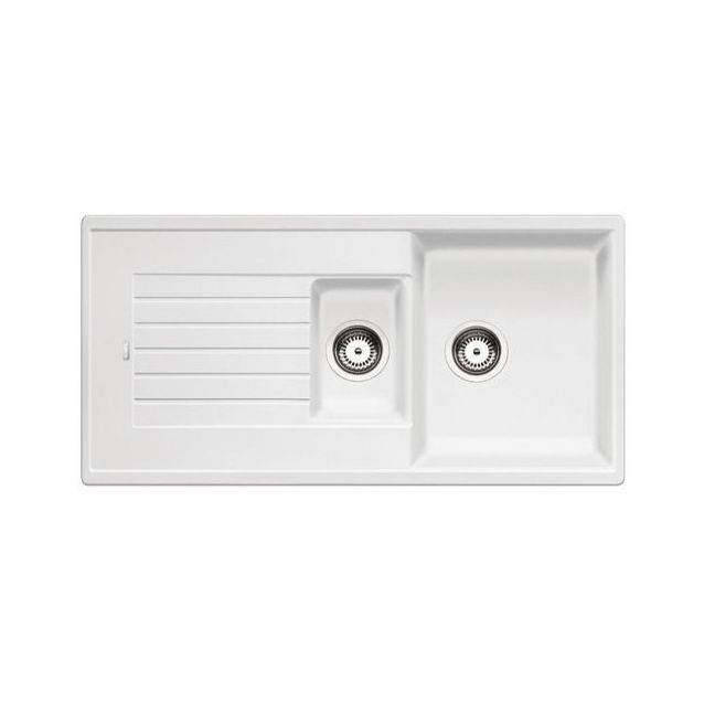 Keittiöallas Blanco Zia 6 S 1000x500 mm Silgranit valkoinen