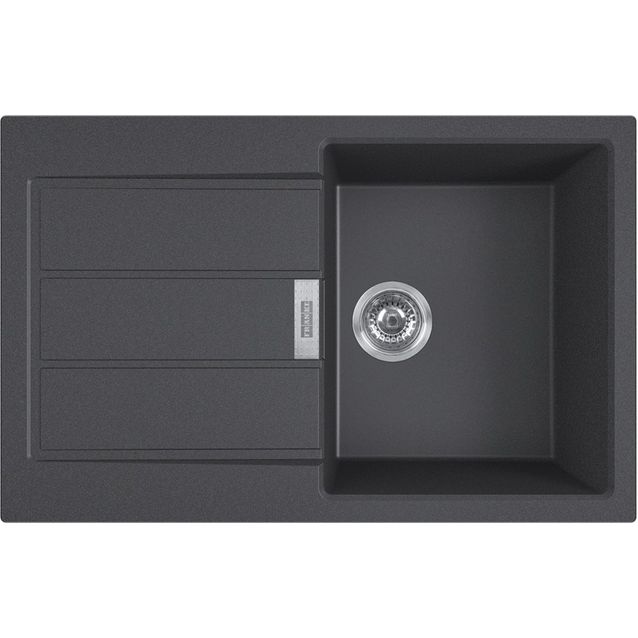 Keittiöallas Franke Sirius S2D 611-78 780x500 mm Tectonite musta