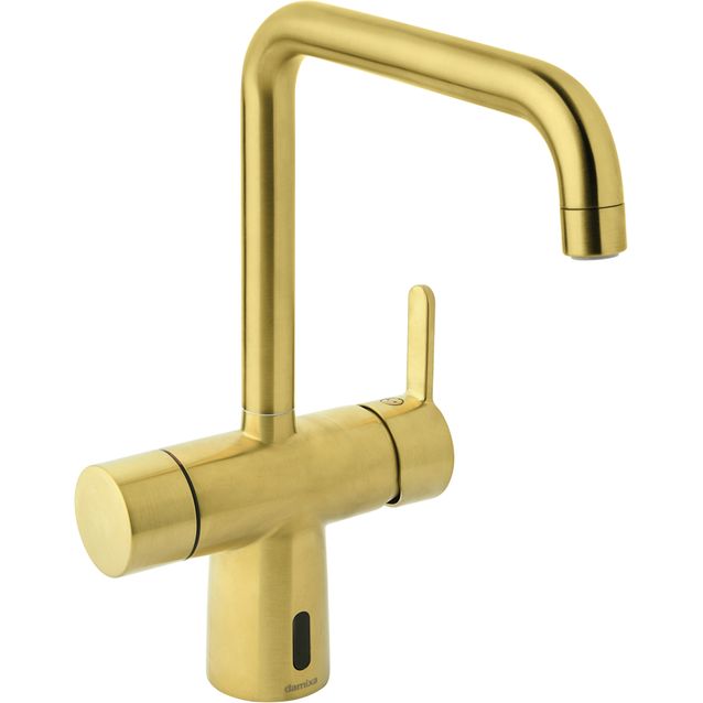 Keittiöhana Damixa Silhouet Touchless, kosketusvapaa, harjattu messinki