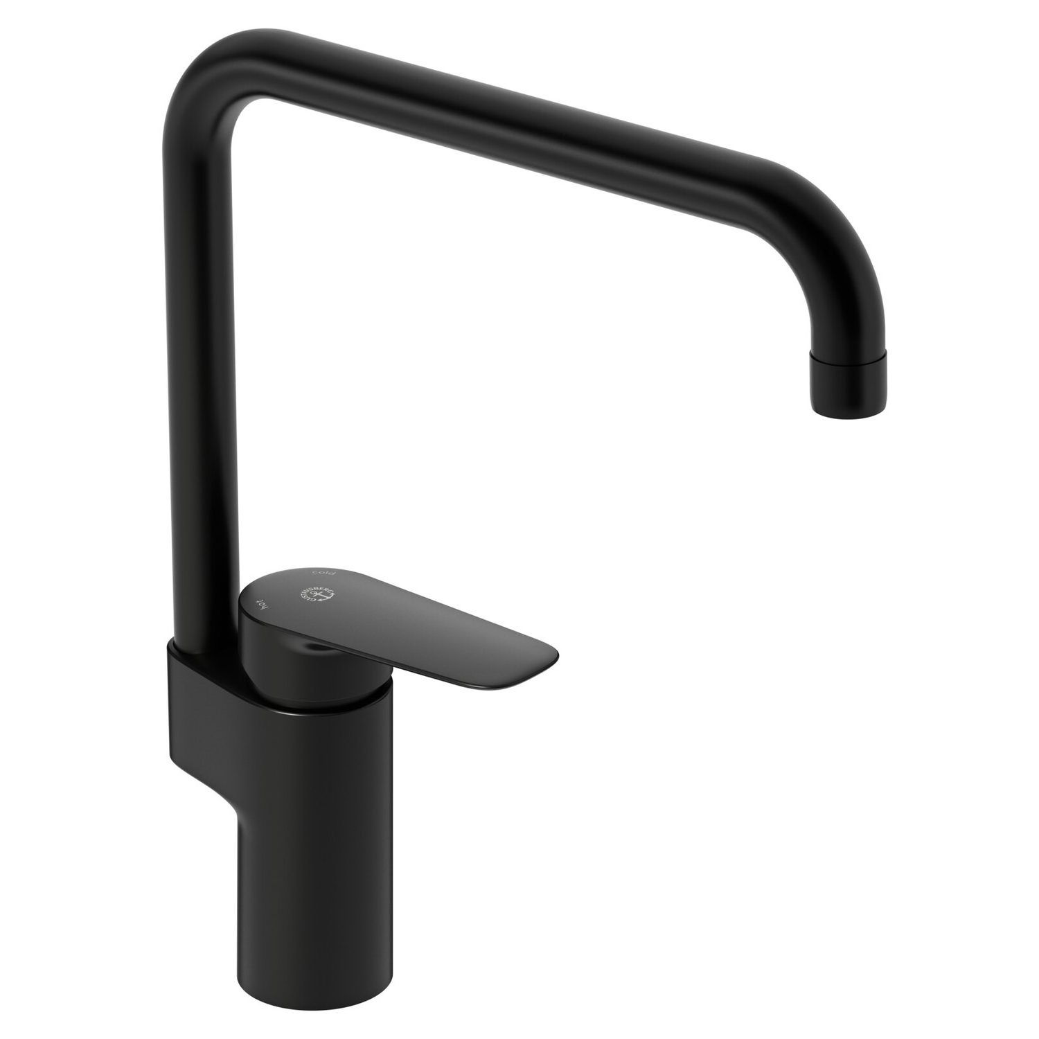 Keittiöhana Gustavsberg Atlantic, korkea, lyijytön, mattamusta