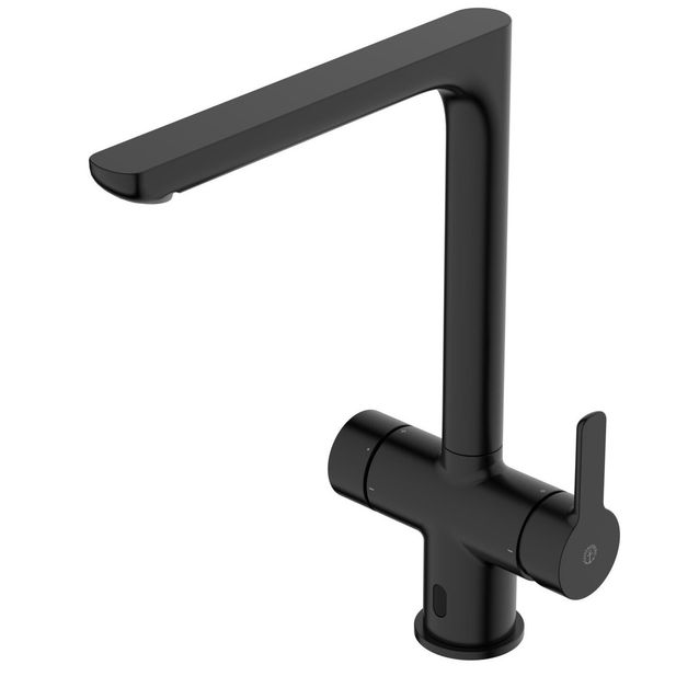 Keittiöhana Gustavsberg Estetic Duo, lyijytön, sensorilla, mattamusta