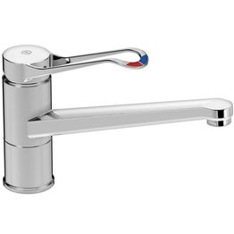 Keittiöhana Gustavsberg Nautic Care, matala malli, pitkä kahva, lyijytön, energialuokka B, kromi