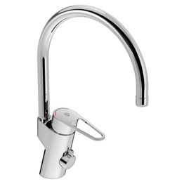 Keittiöhana Gustavsberg Nautic, korkea malli, Eco Flow, APK-liitäntä, lyijytön, kromi