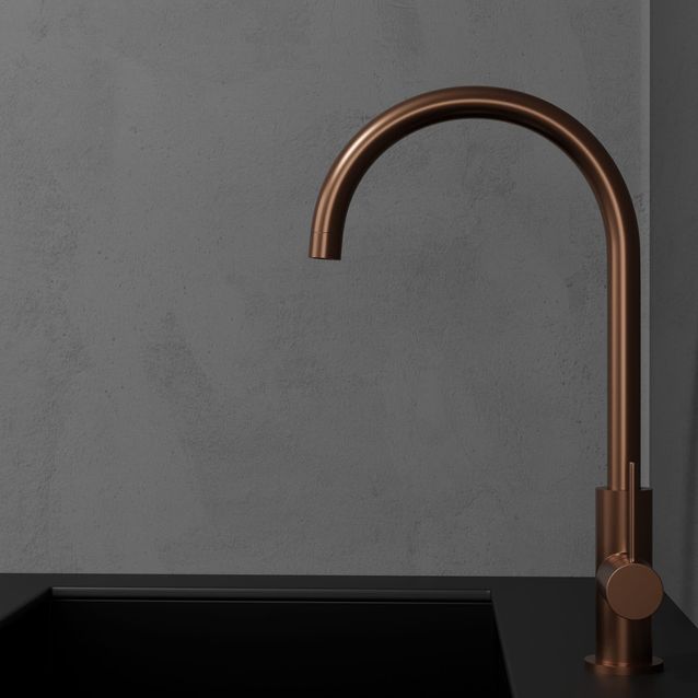 Keittiöhana Scandtap Steel Equip Amber, kupari