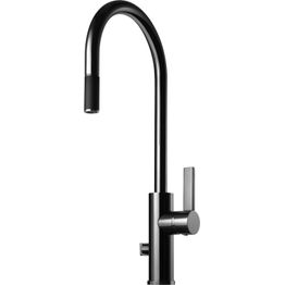 Keittiöhana Tapwell Arman ARM885 APK-liitäntä ulosvedettävä juoksuputki Black Chrome