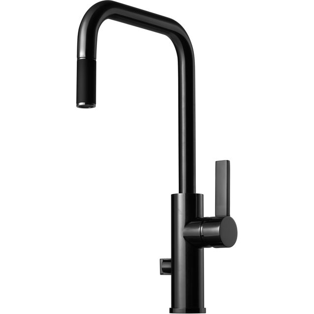 Keittiöhana Tapwell Arman ARM887, APK-liitäntä, ulosvedettävä juoksuputki, musta kromi