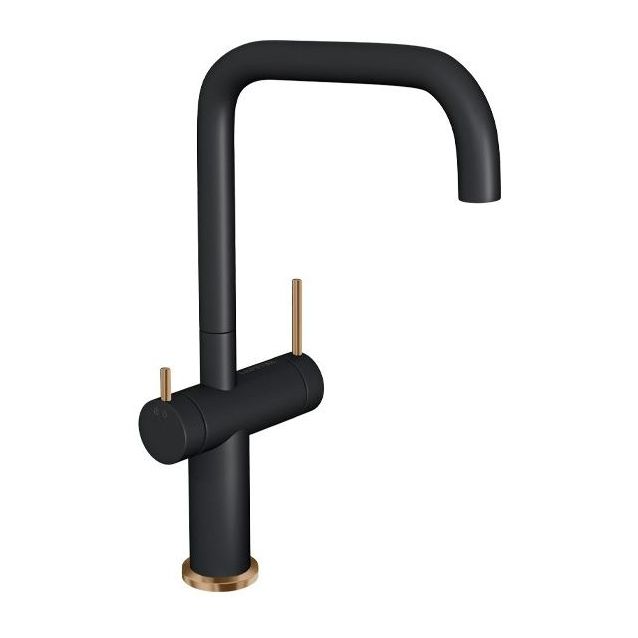 Keittiöhana Lapetek Linopin-A, mattamusta/kupari, APK-liitäntä