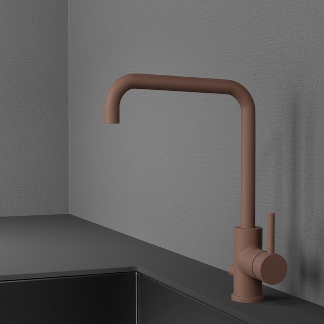 Keittiöhana by Scandtap Square Rust APK-liitännällä