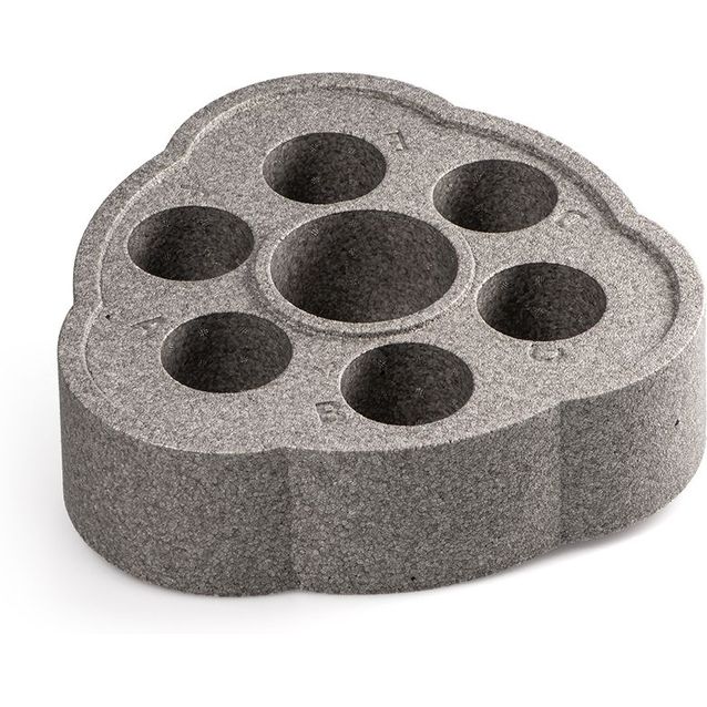 Kelluva juomateline Kirami Tubbar 2 harmaa