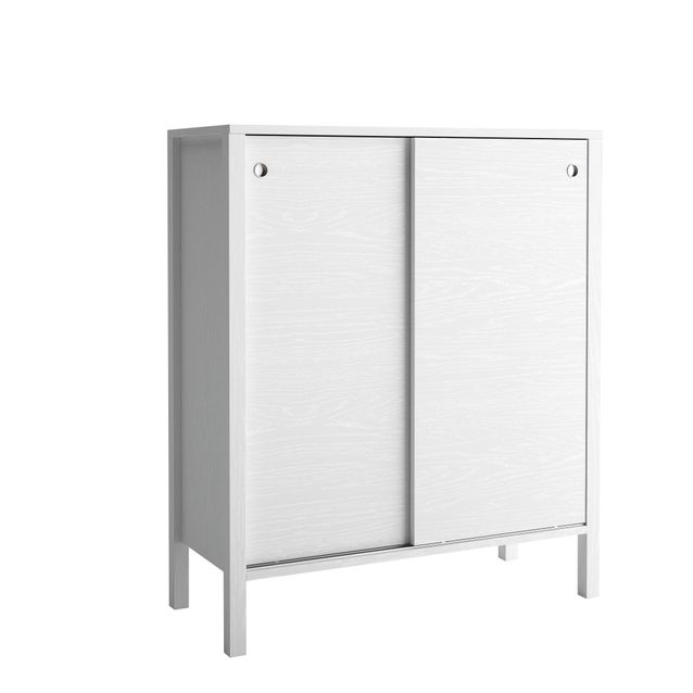 Kenkäkaappi Linento Furniture FRN-10047, valkoinen