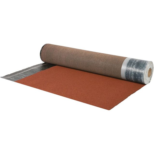 Kattohuopa Kerabit TITAN tiivissaumakate punainen 1x8 m