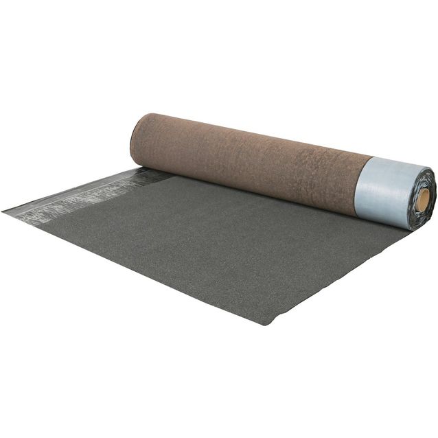 Kattohuopa Kerabit TITAN tiivissaumakate harmaa 1x8 m