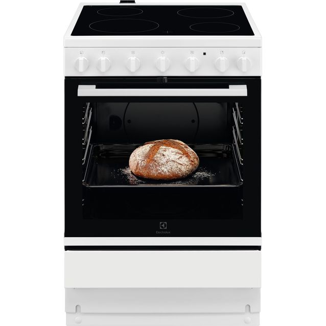 Keraaminen liesi Electrolux LKR60003NW, 60cm, valkoinen