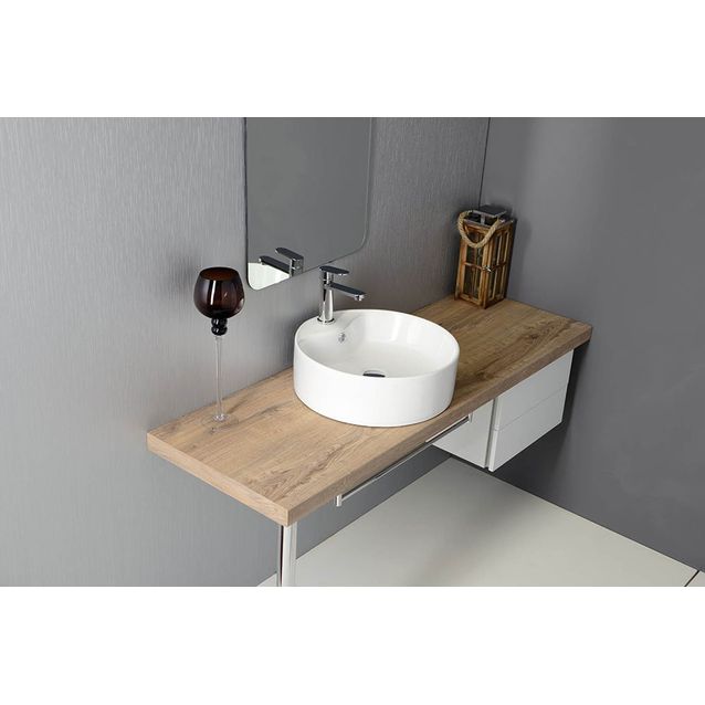 Keraaminen pesuallas Interia Yakarta 460 X 460 X 130 mm