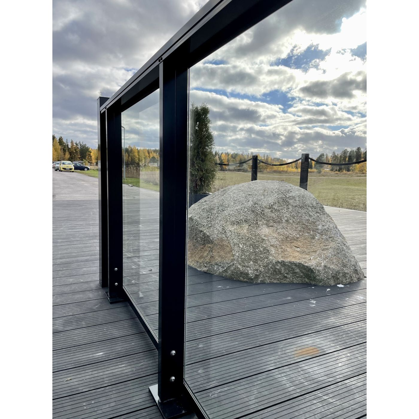 Lasikaide Keraplast kirkas lasi mittatilaus