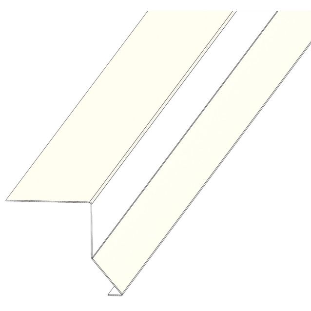 Ylävesipelti Keraplast Pural 70x35 mm 3,0 m valkoinen