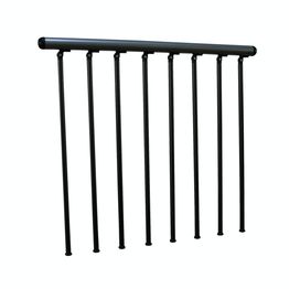 Kerroskaide Byggera Euro Design- ja Paris-portaille musta suora