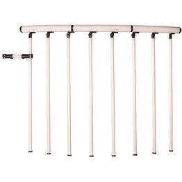 Kerroskaide Byggera Euro Design valkoinen kaareva