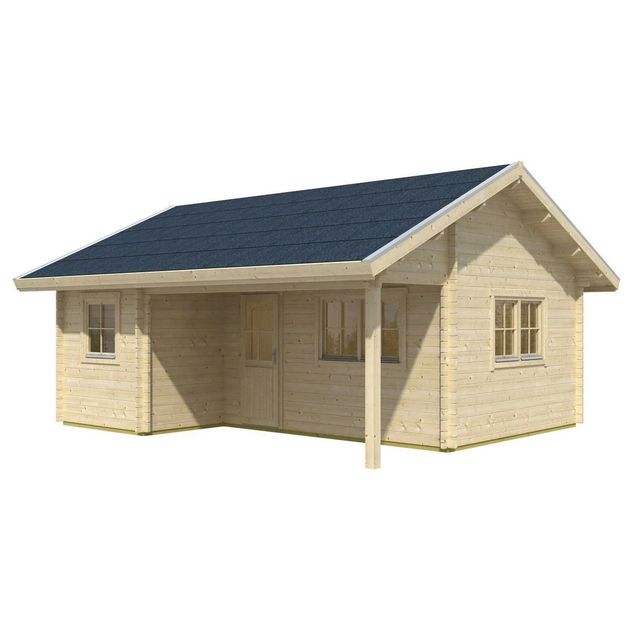 Kesämökki Skan Holz Ontario 1 23,6 + 6,4 m²