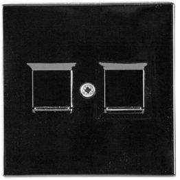 Keskiölevy Ensto Intro 2XRJ45 Keystone, dataliitäntärasialle, eri värejä