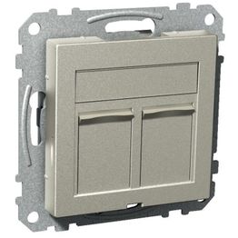 Datarasia pölyluukuilla 2xActassi LexCom metalli Exxact