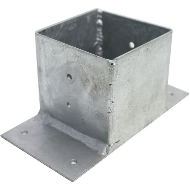 Kestopuutolpan jalka Piippo galvanoitu teräs