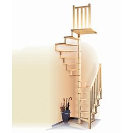 Kierreportaat Byggera Square Wood Ø1200-1400 mm