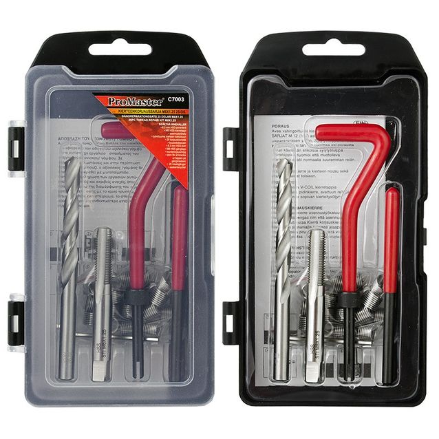 Kierteenkorjaussarja ProMaster M8x1.25 25-osainen