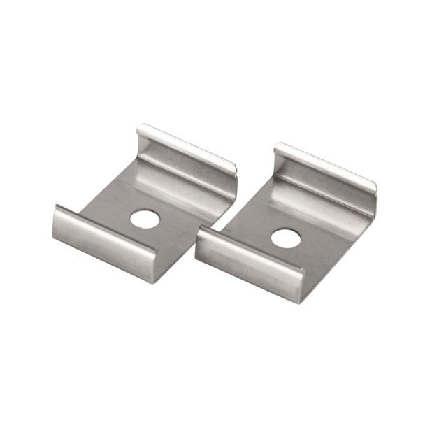 Kiinnike Hide-a-lite LED-lumiiniprofiilille Art alumiini miini 2kpl