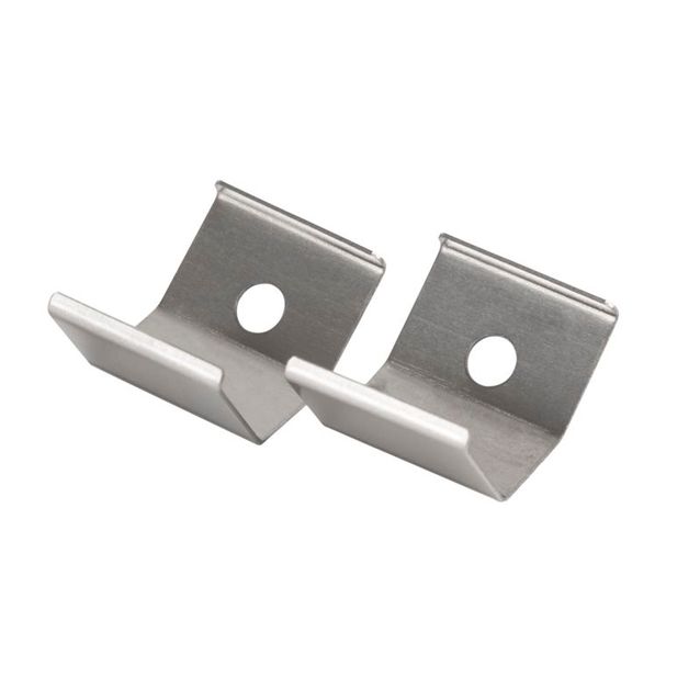 Kiinnike Hide-a-lite LED-lumiiniprofiilille Art Corner alumiini miini 2kpl