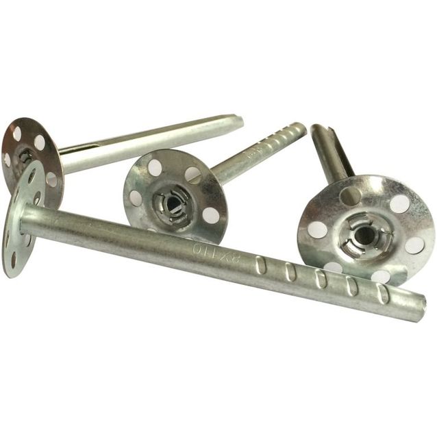 Kiinnike Tycroc galvanoitu 8x50 mm 10 kpl