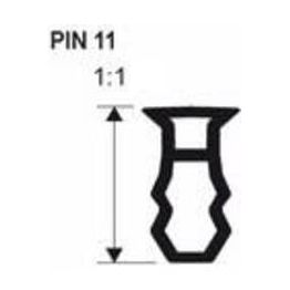 Kiinnitysinsertti Progress Profiles PIN 11 2,7m 11-14 mm pvc