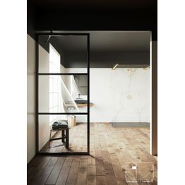 Kiinteä suihkuseinä Hietakari Bläk 734 Tokyo mittatilaus