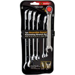 Kiintolenkkiavainsarja AmPro räikällä 7-osainen