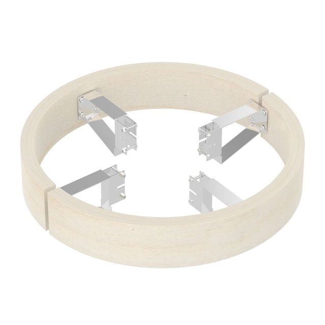 Kiuaskaide SAWO Tower Round W2-A haapa