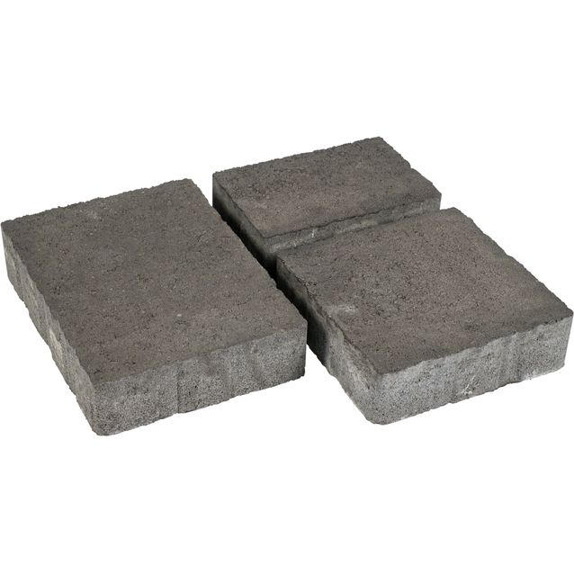 Kivisarja Moderno 60 mm kuvioitu musta