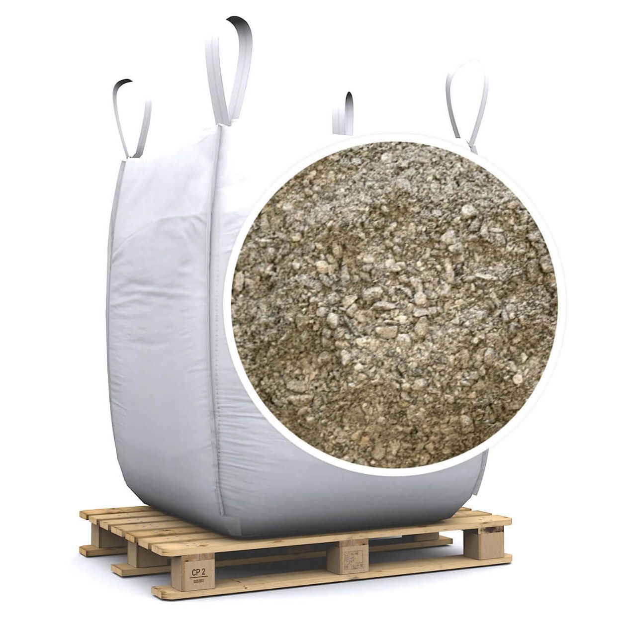 Kivituhka Viheraarni 0-6 mm harmaa 1000 kg