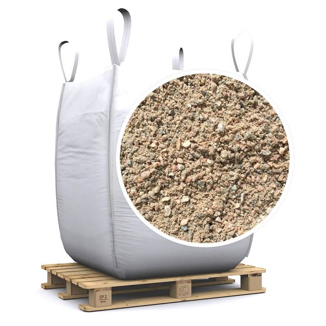 Kivituhka Viheraarni 0-6mm sekavärinen 1000 kg