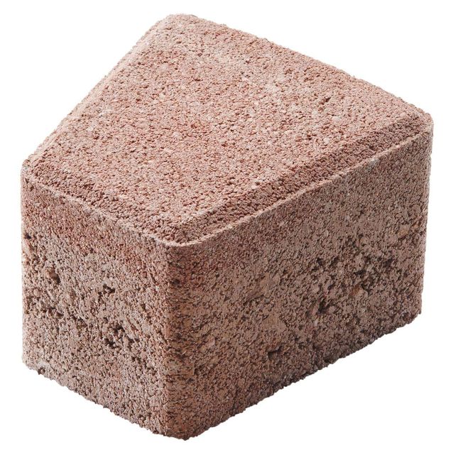 Klassikko kaarrekivi 115x110x60 mm punainen