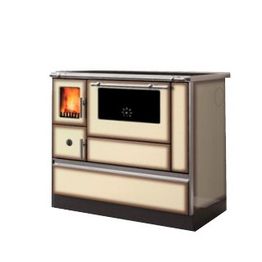 Puuliesi AlfaPlam Dominant Eco Design 90 lasiovella 7kW (190 m²) eri värejä