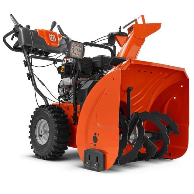 Lumilinko Husqvarna ST 224 kaksivaihe sähköstartilla