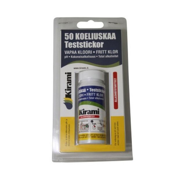 Koeliuskat Kirami Kloori pH Alkalisuus 50 kpl