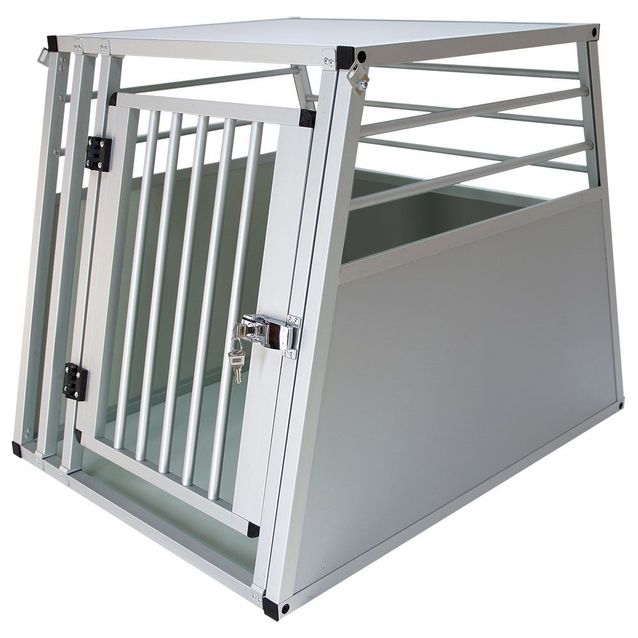 Koiran kuljetushäkki Aluway eri kokoja