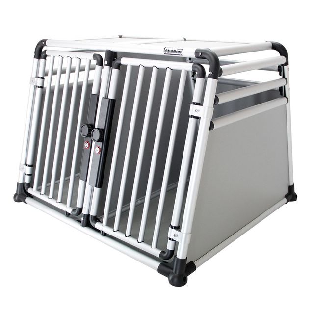 Koiran kuljetushäkki Aluway Plus kaksiosainen eri kokoja